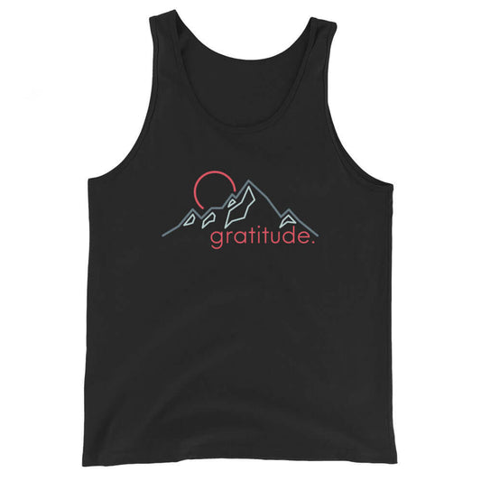 Gratitude (Mountains Graphic) Tank Top