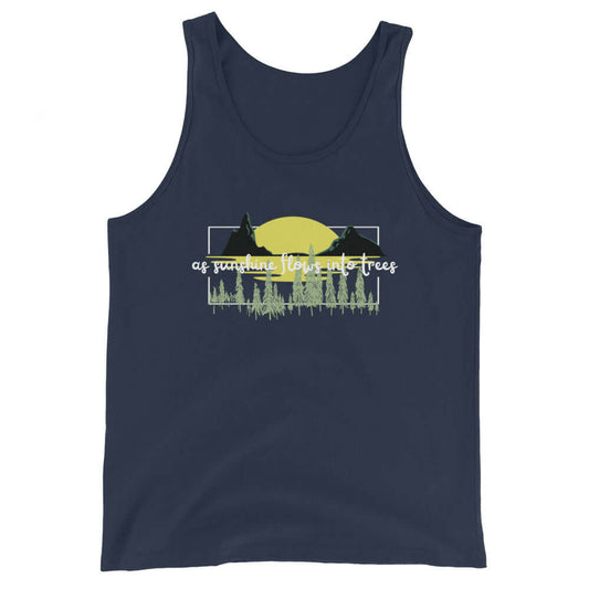 As Sunshine Flows into Trees Tank Top