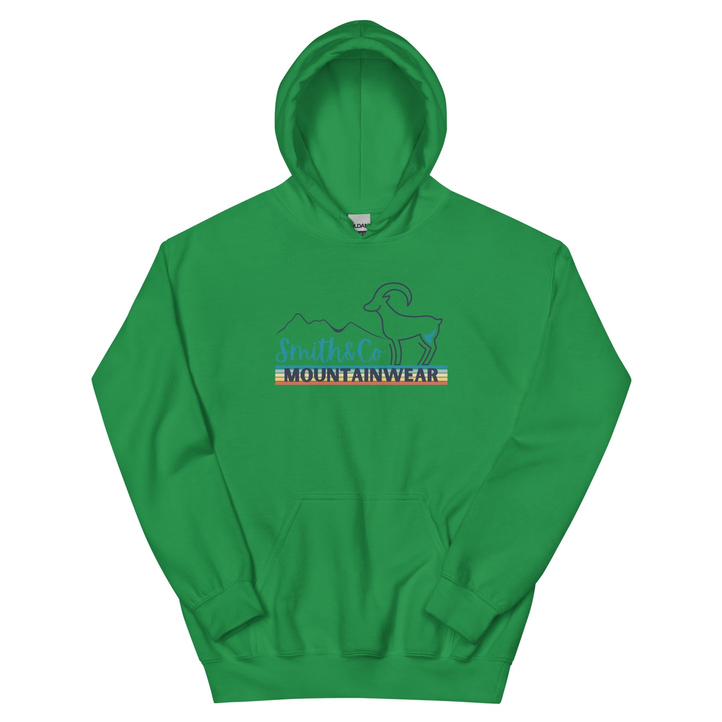 Smith & Co Goat hoodie - irish green