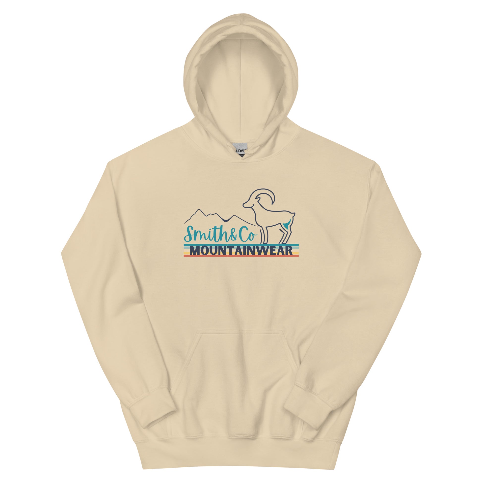 Smith & Co Goat hoodie - sand