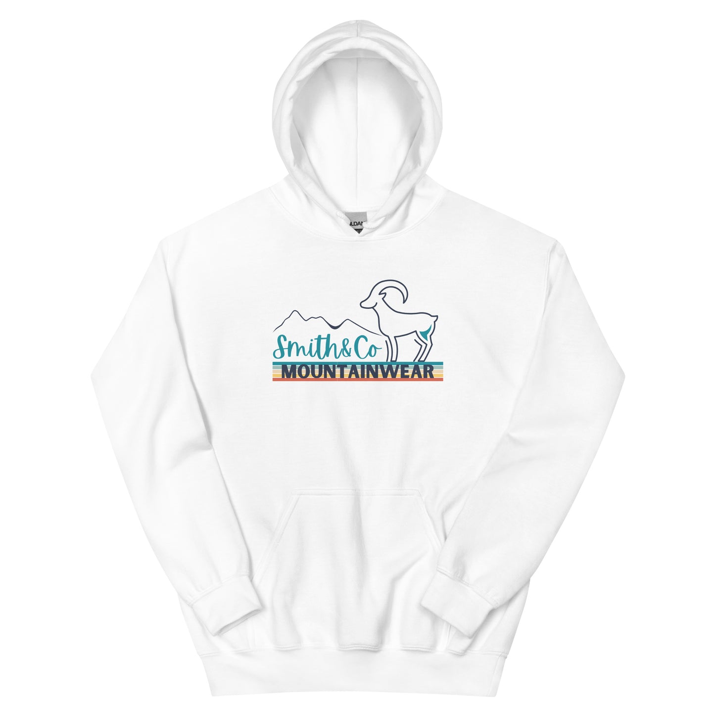 Smith & Co Goat hoodie - white