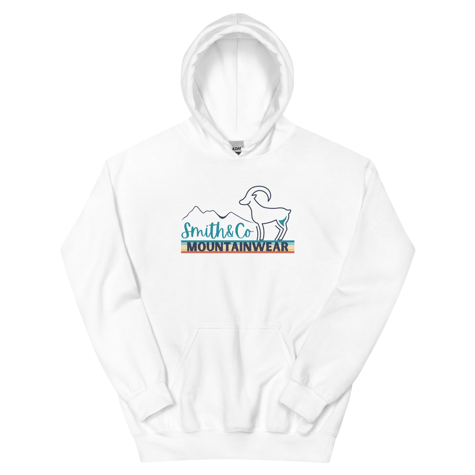 Smith & Co Goat hoodie - white