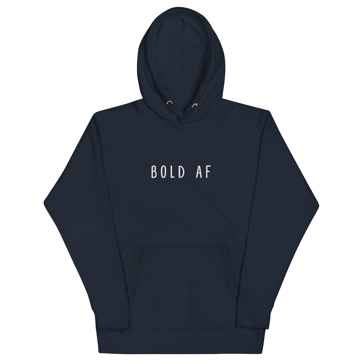 Bold AF hoodie - navy