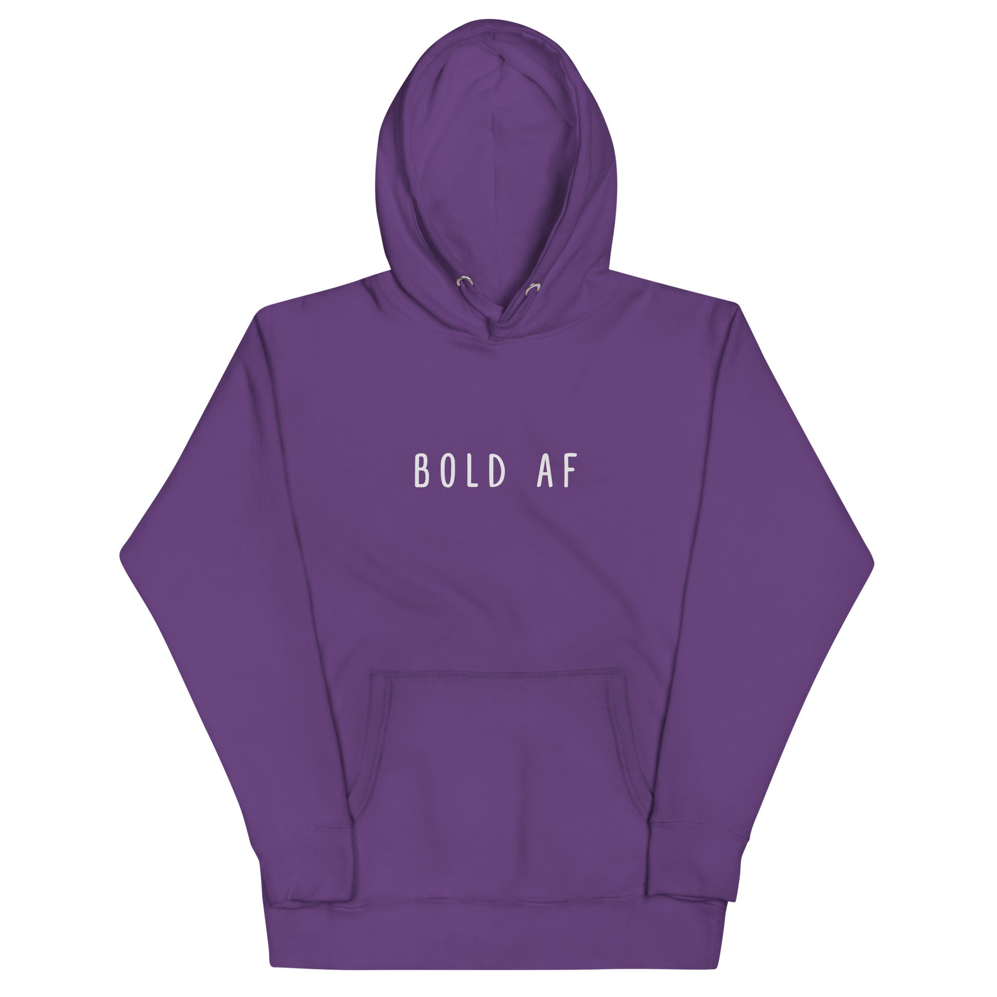 Bold AF hoodie - purple