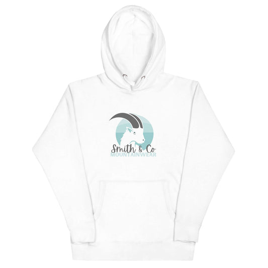 Smith & Co Mountain Goat hoodie - white