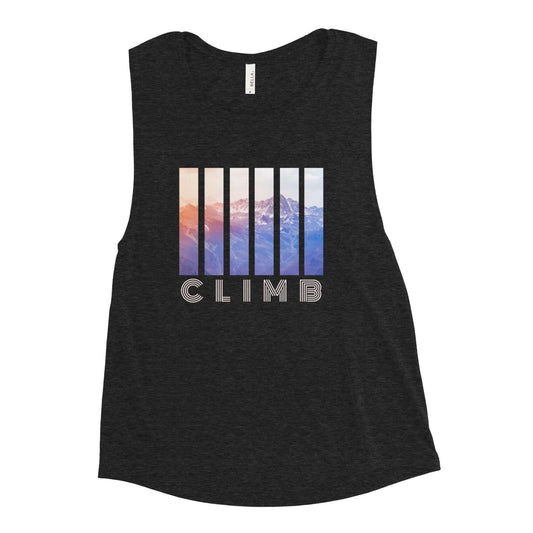 CLIMB (Mountains) Muscle Tank