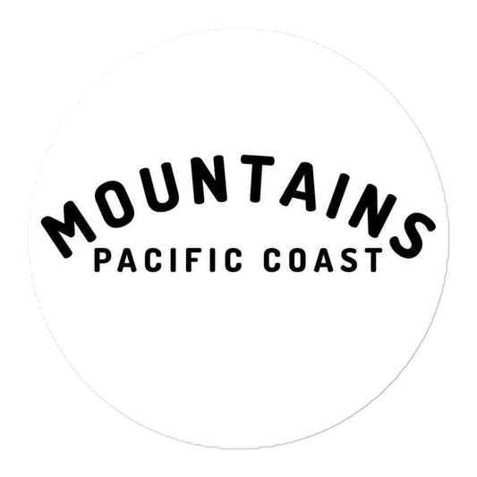 Mountains Pacific Coast stickers