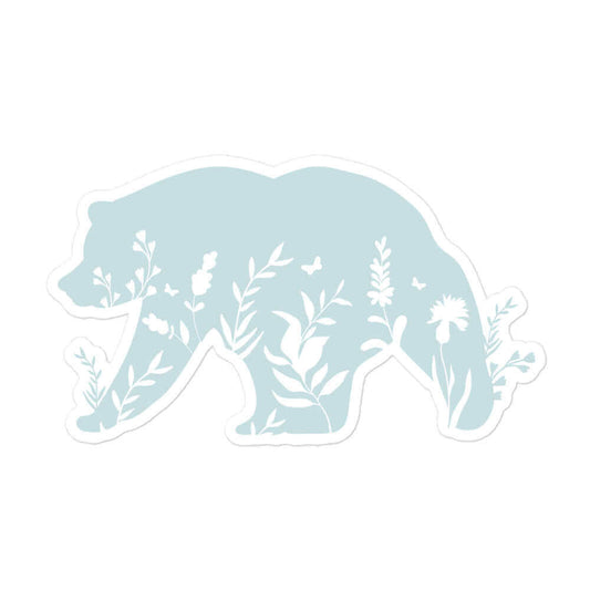 Wildflower Bear stickers