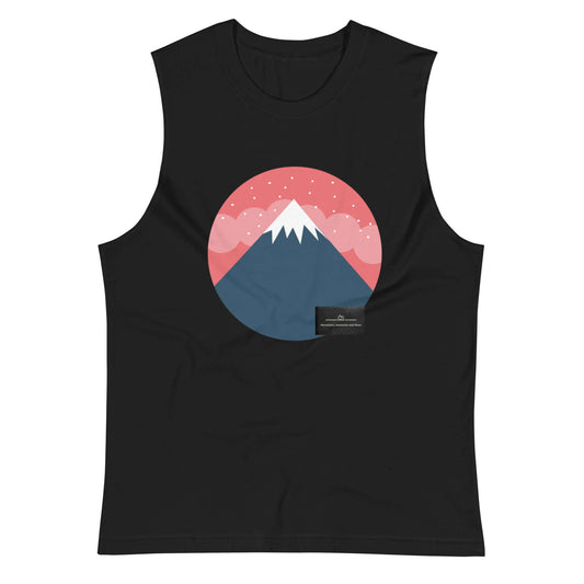 Logo Mountains Muscle Shirt